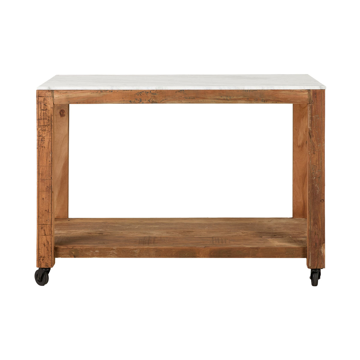 Kora Marble Top Kitchen Island Bench 130cm
