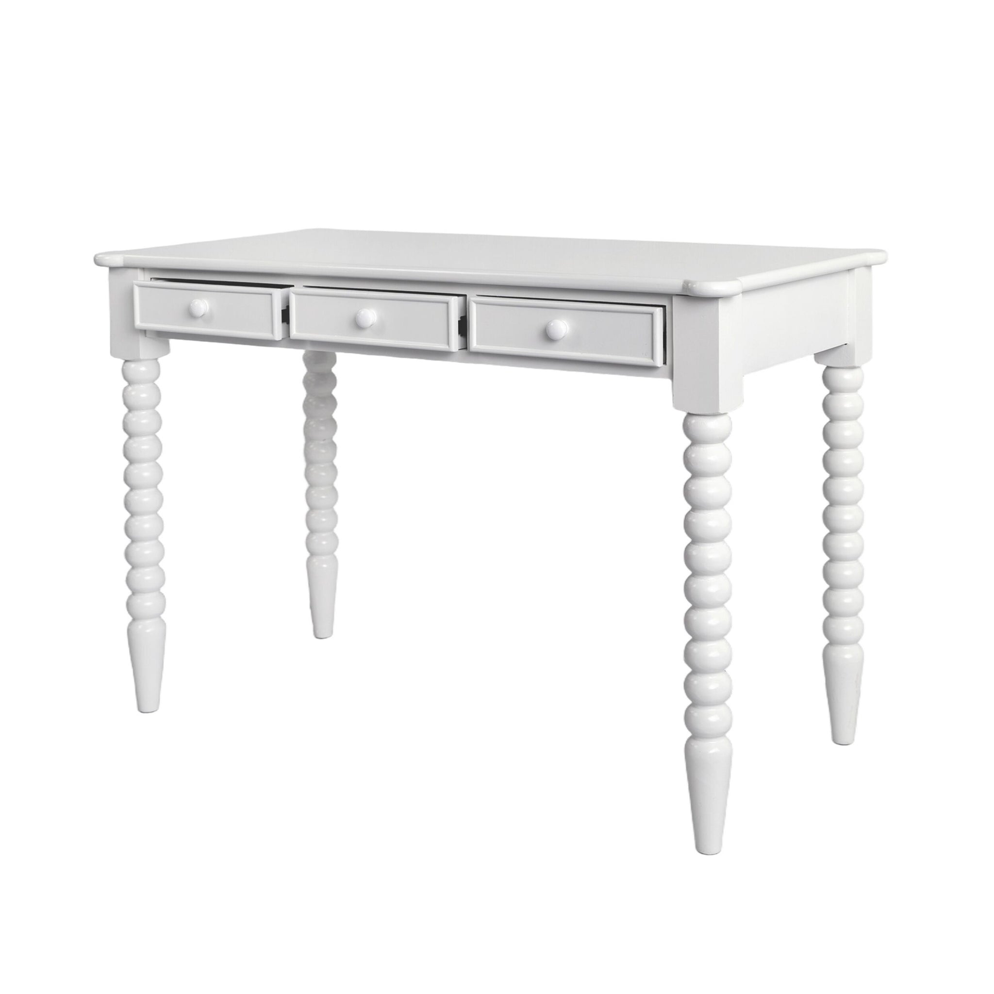 Maisie 3 Drawer Desk White