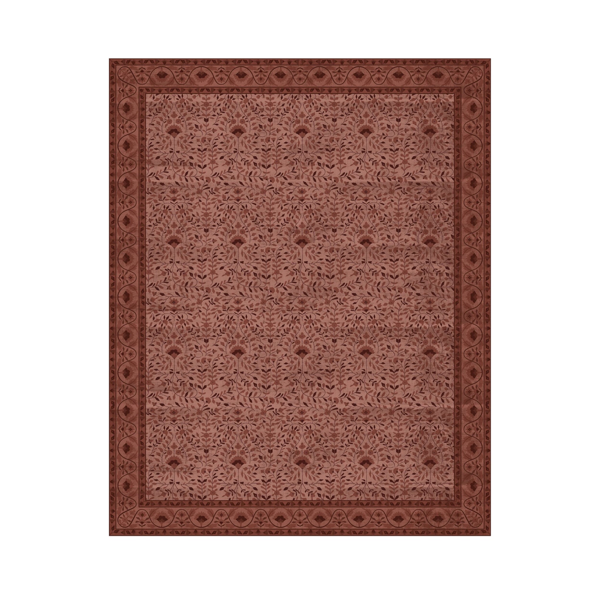 Roselle Silky Soft Washable Rug Sangria 240x300cm