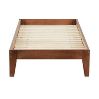 Kyan Single Bed Base Chestnut