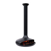 Forma Electric Hanging Fireplace 80cm Black