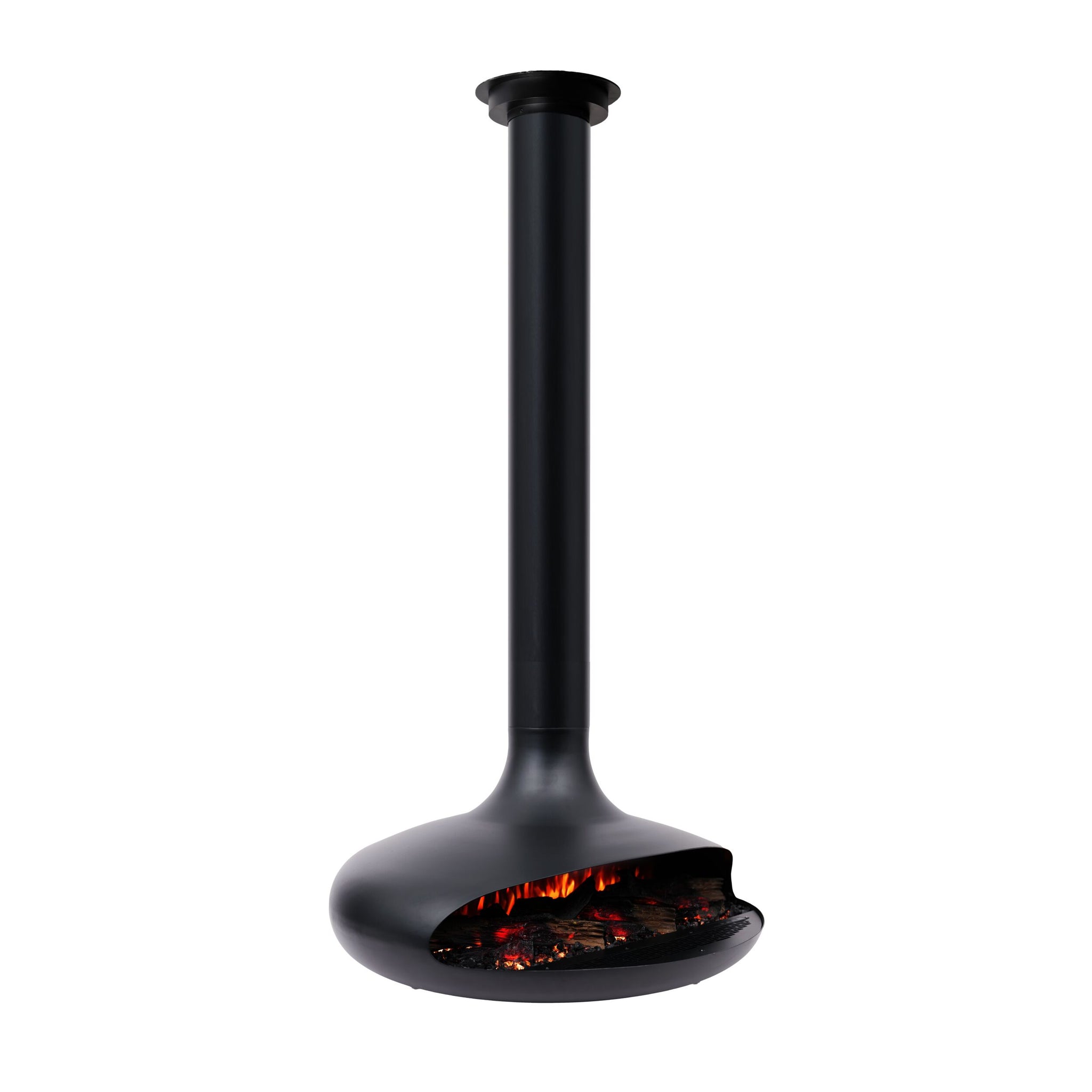 Forma Electric Hanging Fireplace 80cm Black