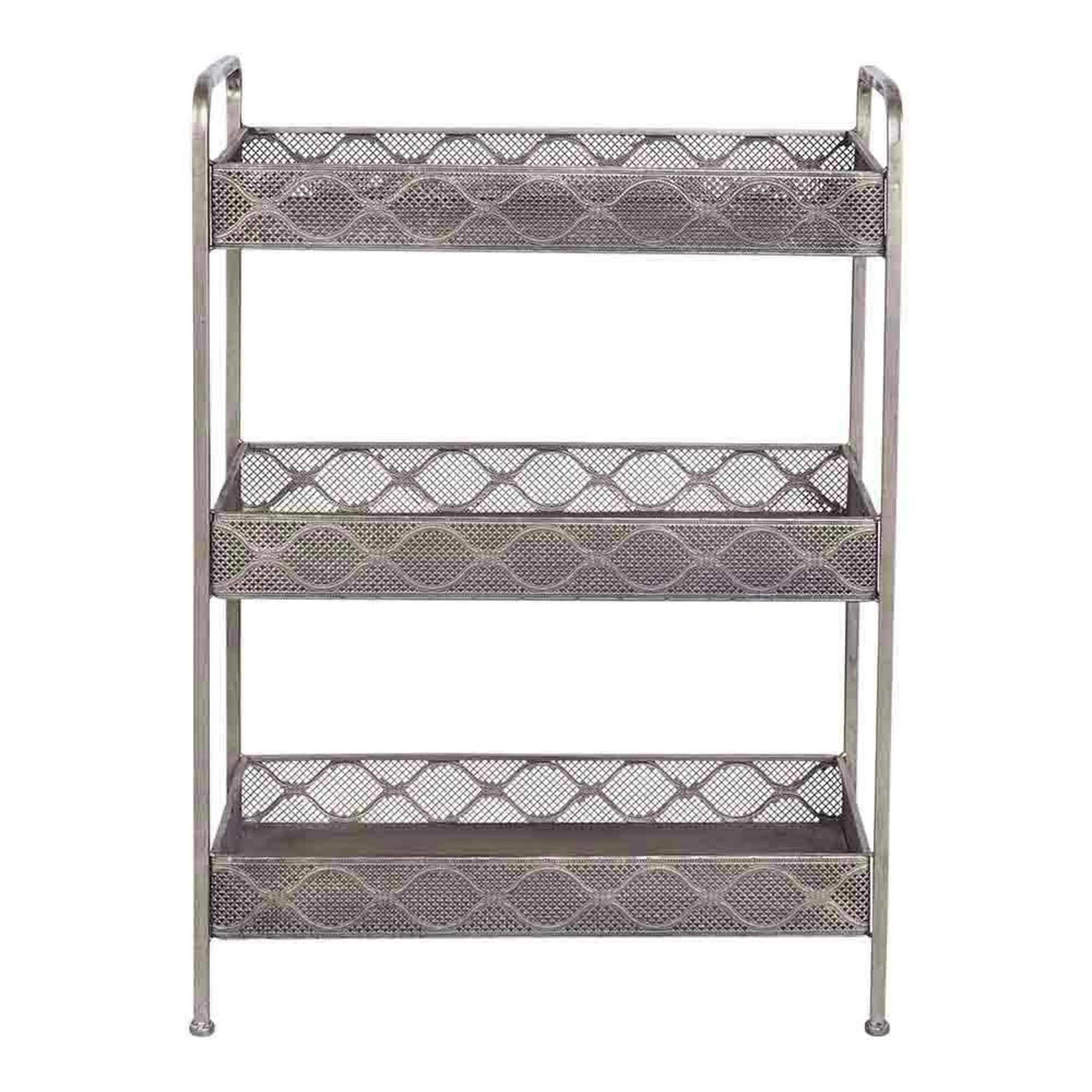 Tiya 3 Tier Storage Stand 80x58x27cm