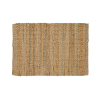 Natural Stripe Jute Doormat 60x90cm