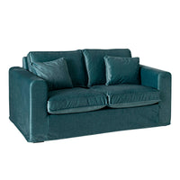 Huxley 2.5 Seater Luxe Velvet Sofa Emerald Green Custom C-003