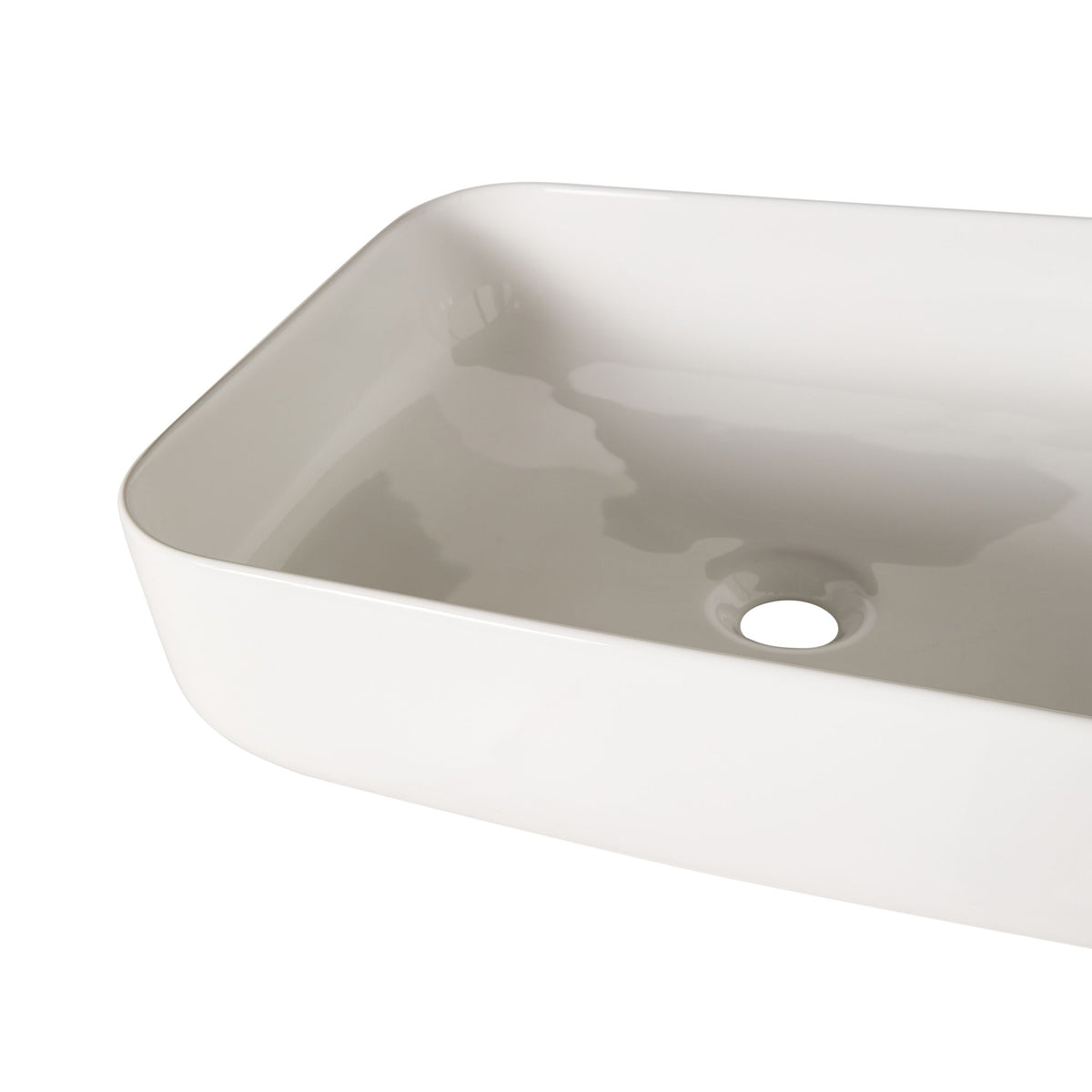 Orson Rectangle Ceramic Basin 515x400x135mm