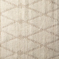 Dale Diamond Hand Loomed Cream Rug 300x240cm