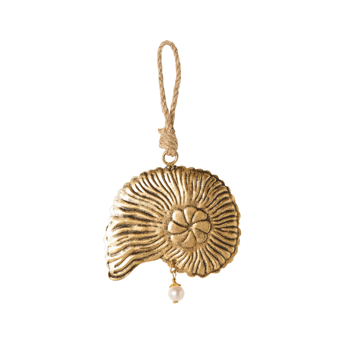 Heirloom Shell Christmas Ornament