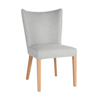 Conlen Dining Chair Grey & Natural Timber