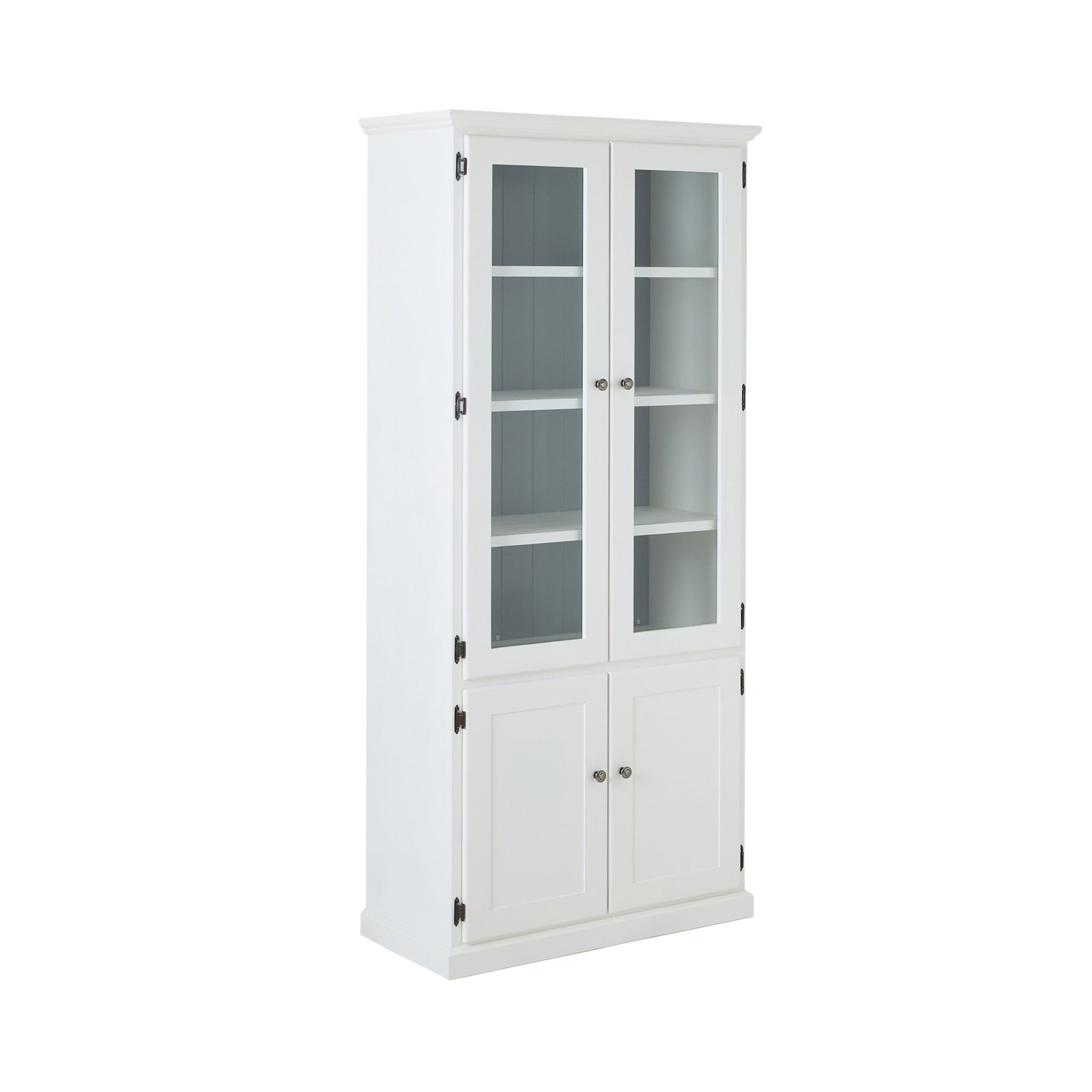 Armand 4 Door Display Cabinet 94.6 x 206cm White