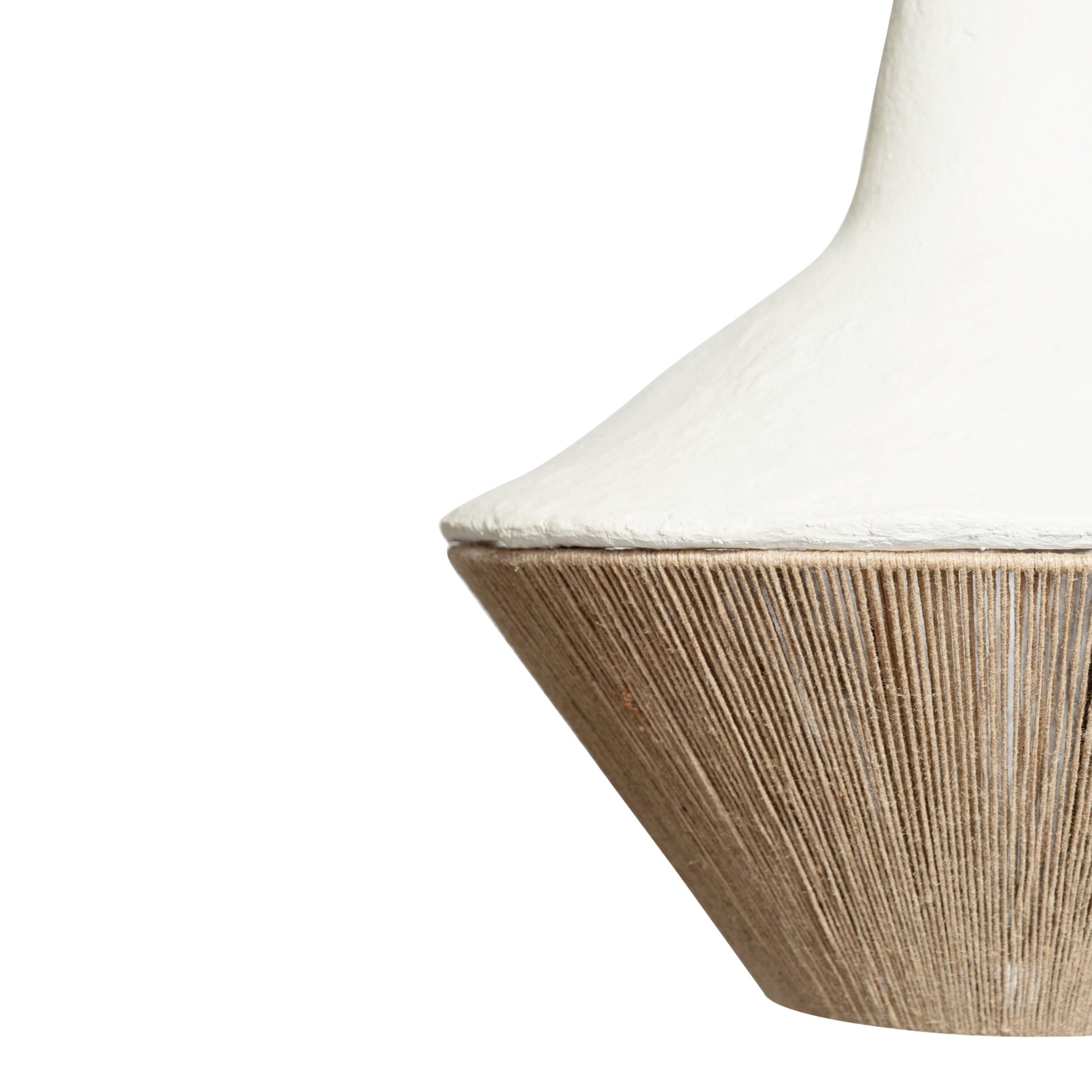 Maris Pendant White Natural 48x48x49cm