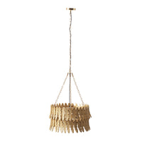 Plume Feather Tiered Chandelier