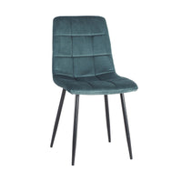 Max Velvet Dining Chair Ivy Teal