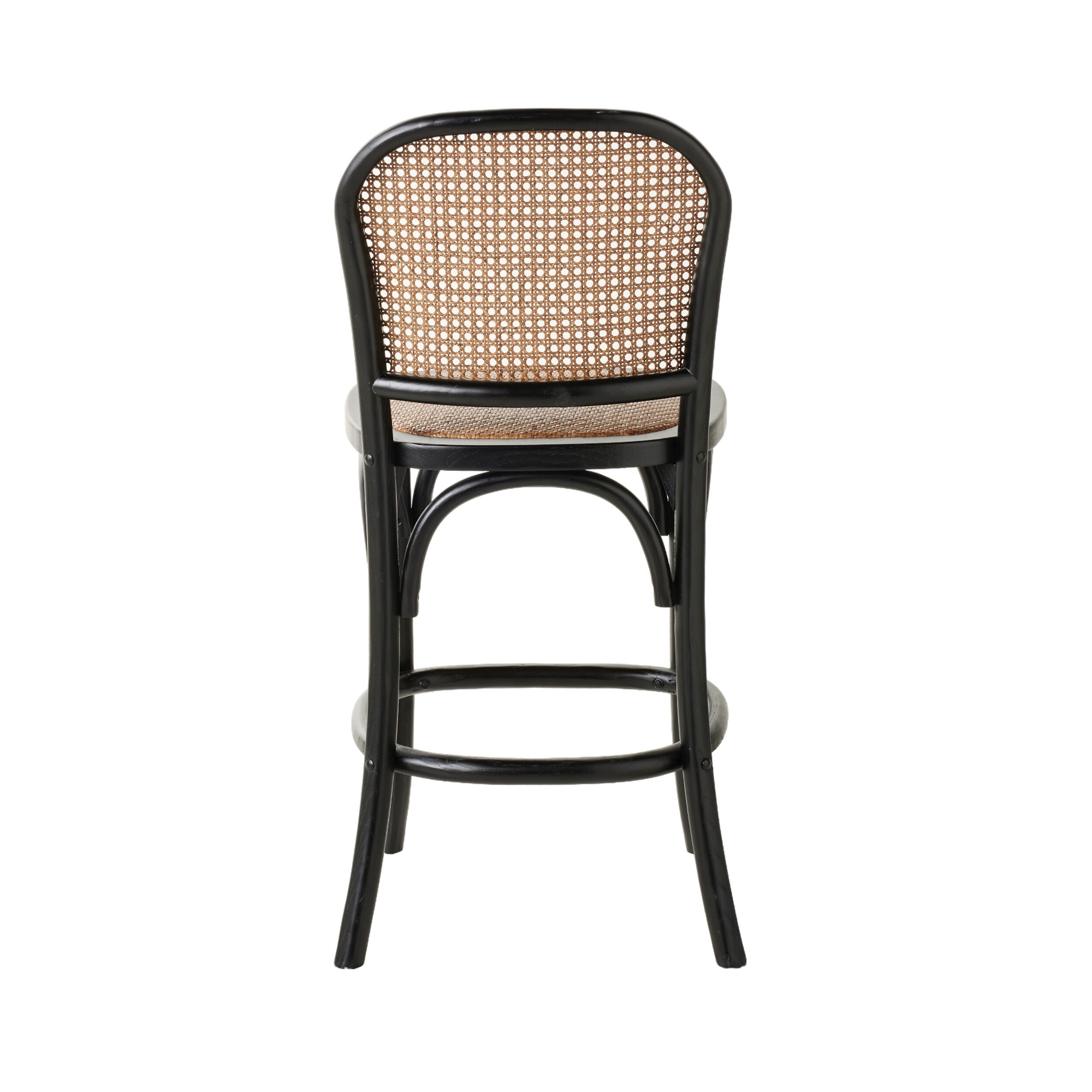 Bastion Bar Stool Black