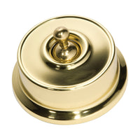 5470 Switch Federation Polished Brass D62xP38mm