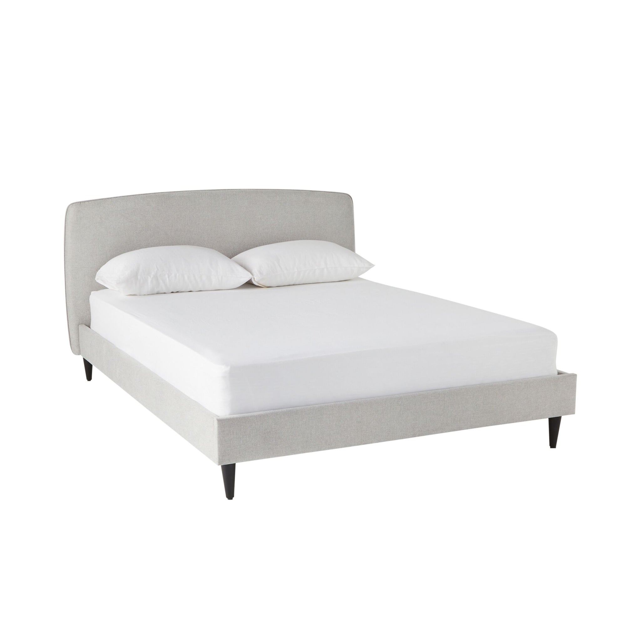 Riley King Bed Light Grey