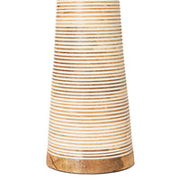 Kenza Wooden Table Lamp 70cm