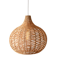 Tula Natural Rattan Bell Pendant 52x50x50cm