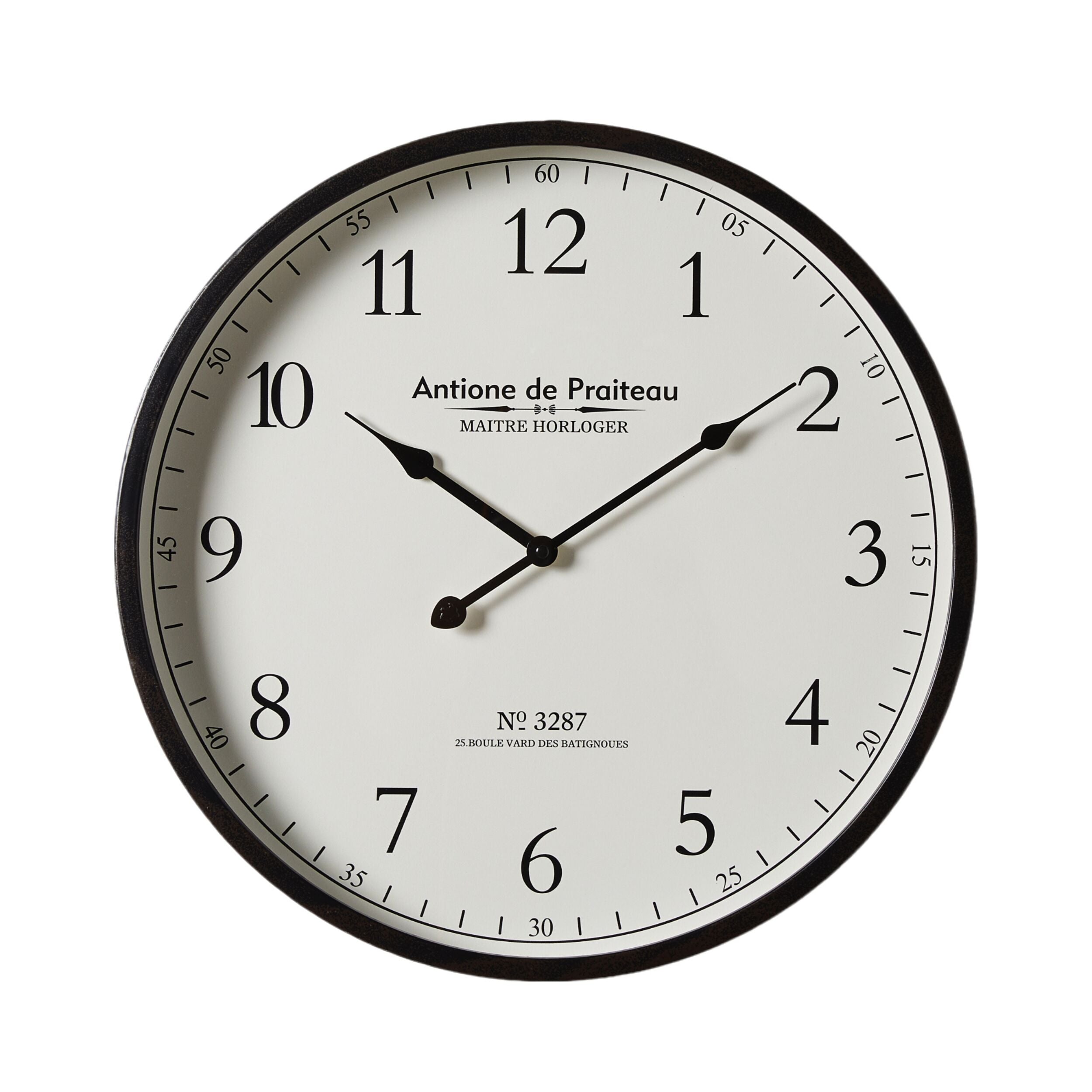 Antoine De Praiteau Clock 45cm