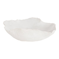 Floriana Organic White Bowl 14X14X4Cm