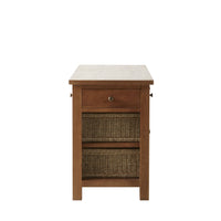 Oakford Workbench - Oak Timber Top 168 x 62 x 90cm