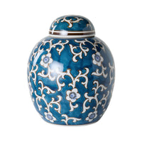 Celadon Alyssum Vine Jar Large