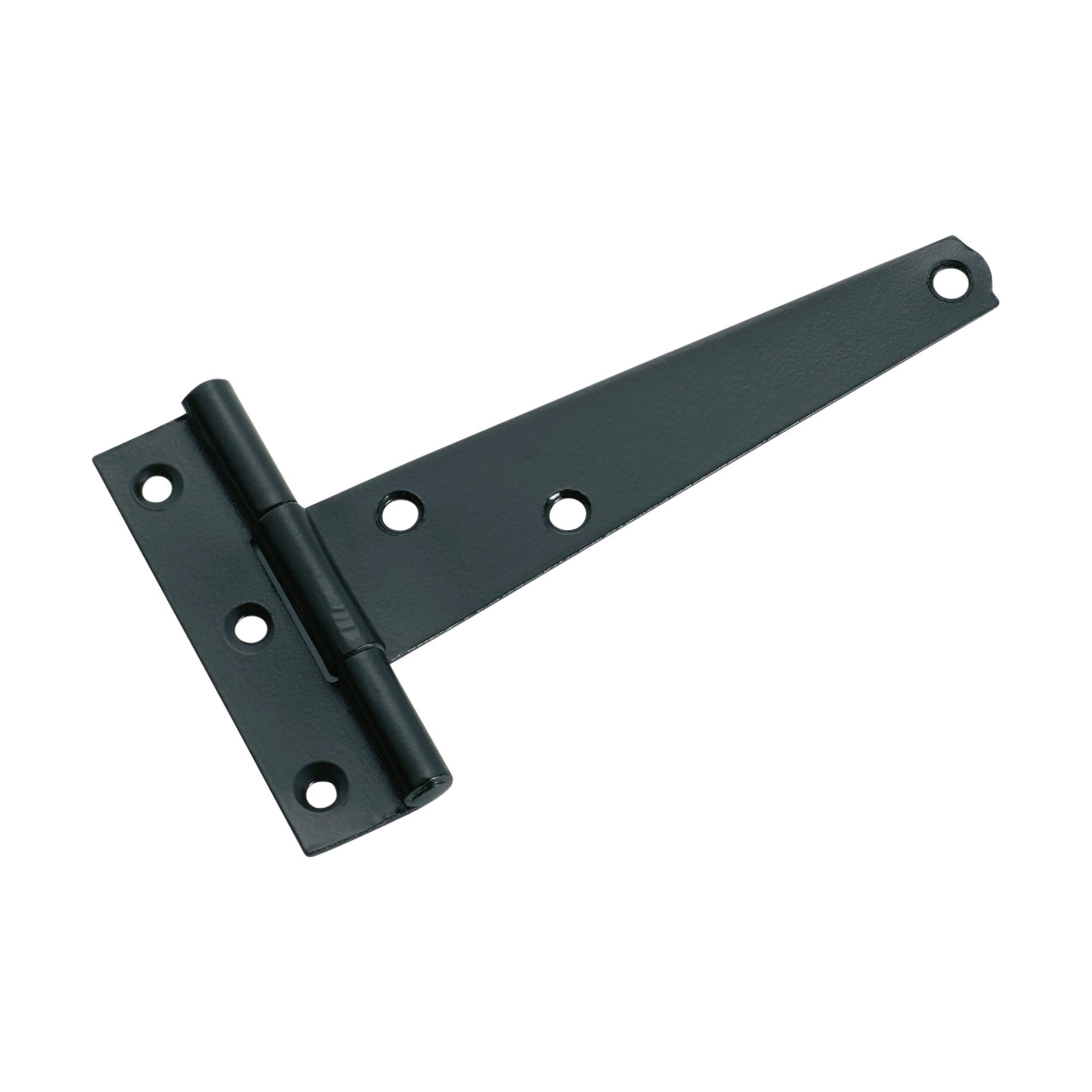 3785 Cabinet Hinge Iron Strap Matte Black H68xL100xW22mm