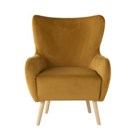 Amira Occasional Chair Velvet Gold