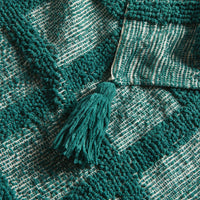 Remy Chenille Throw Emerald 130x170cm