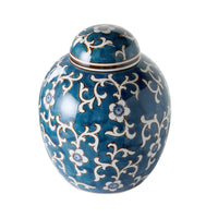 Celadon Alyssum Vine Jar Large