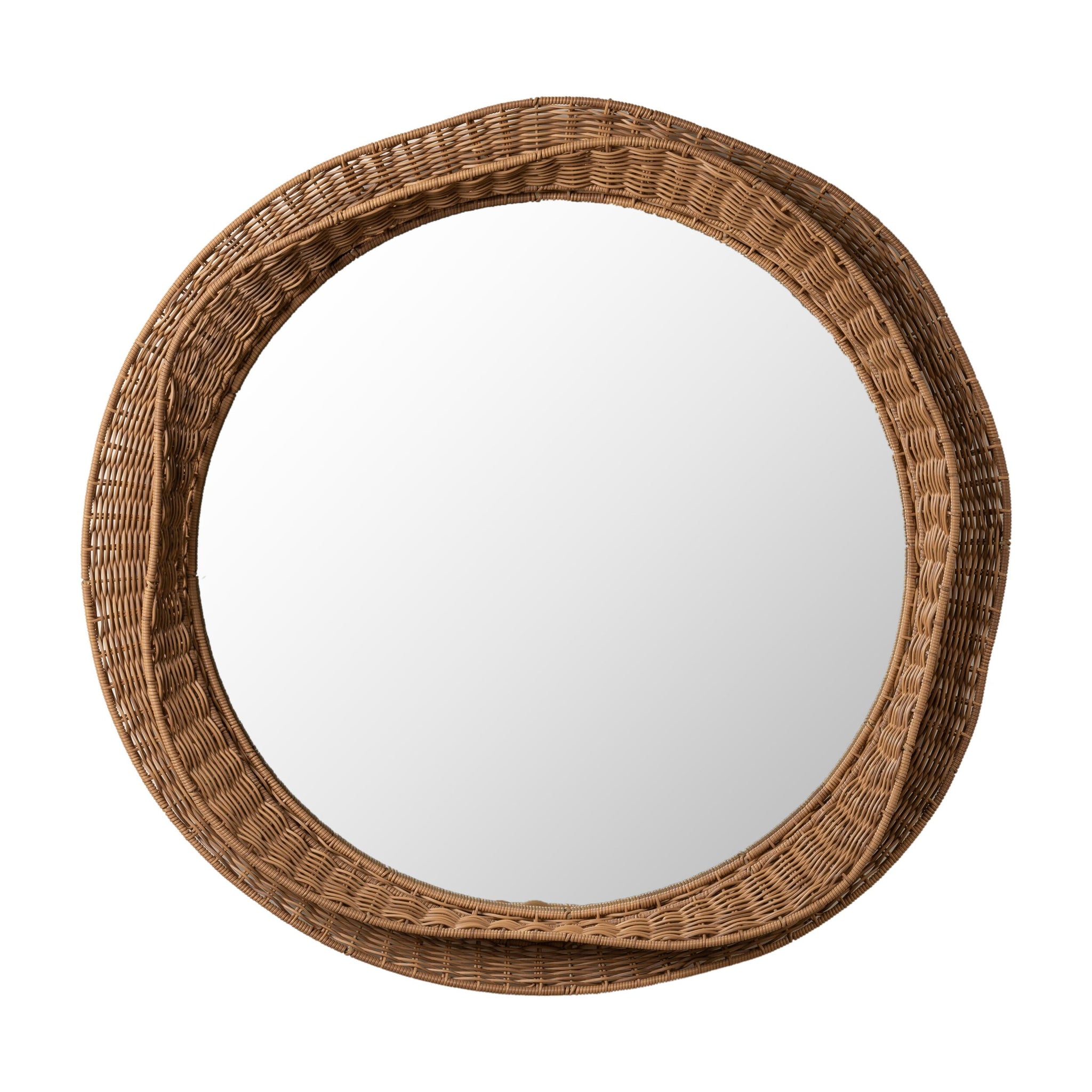Solene Woven Layered Frame Mirror 100cm