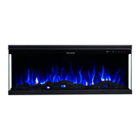 Boston Electric Fireplace 107x20x43cm