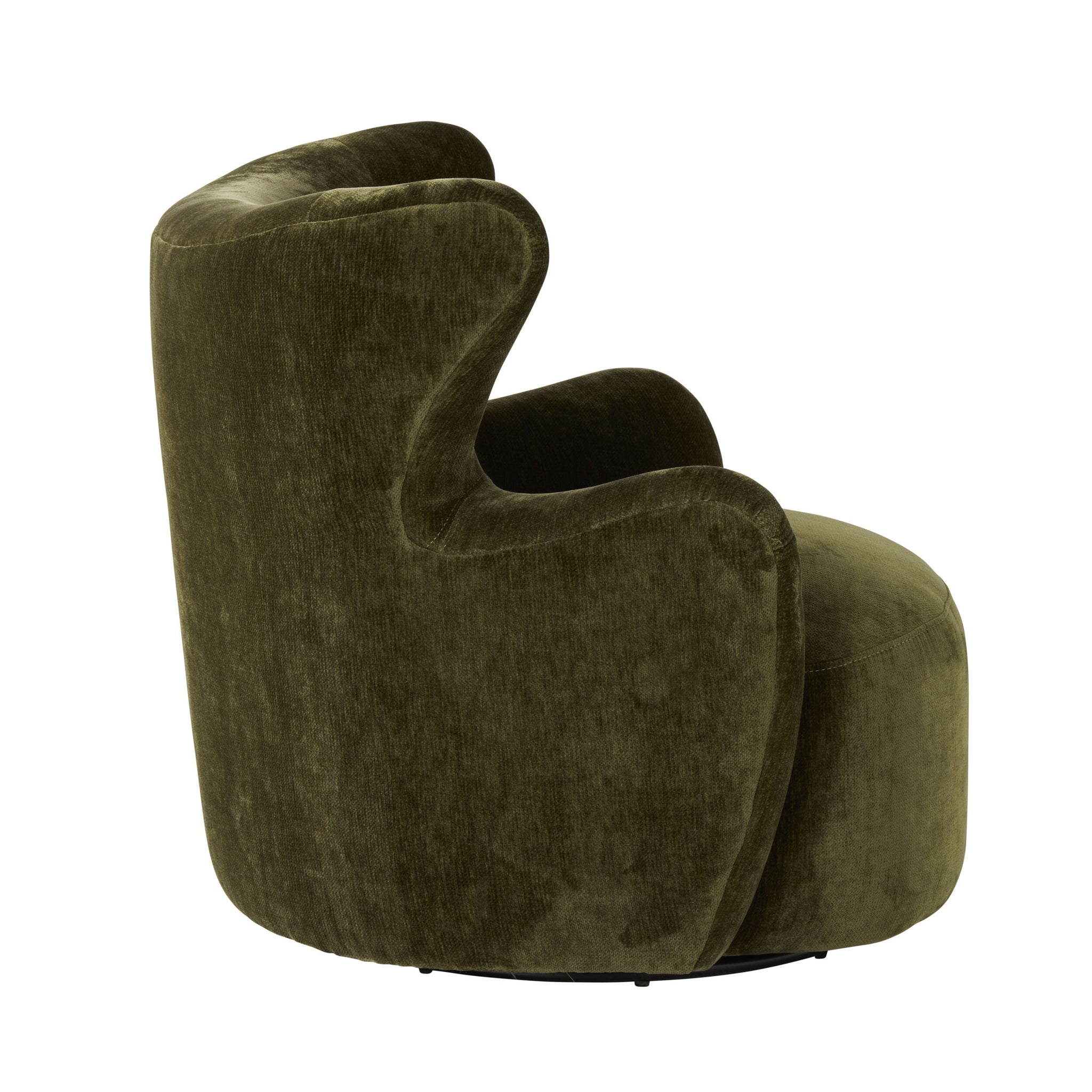 Mara Swivel Armchair Khaki Green