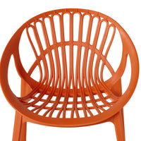 Boheme Dining Chair Burnt Orange