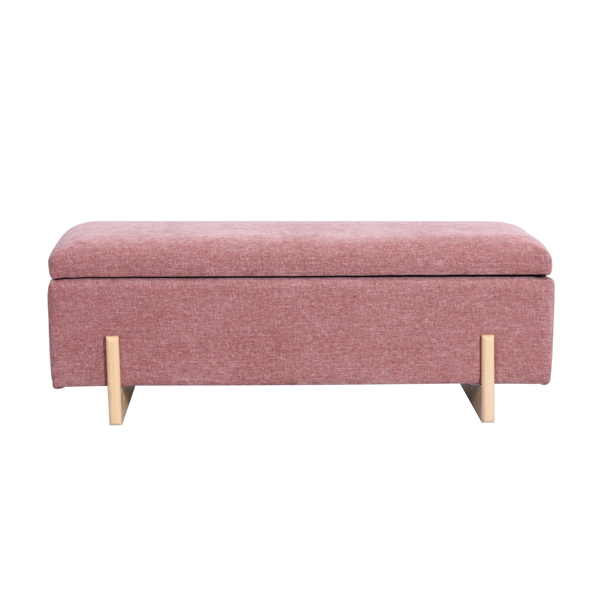 Sara Storage Bench Rose Pink
