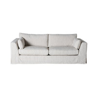Manon 3 Seater Sofa Linen Stripe