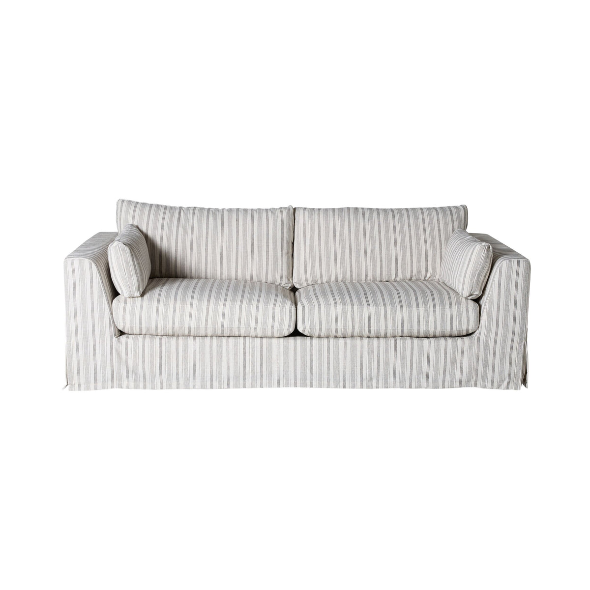 Manon 3 Seater Sofa Linen Stripe