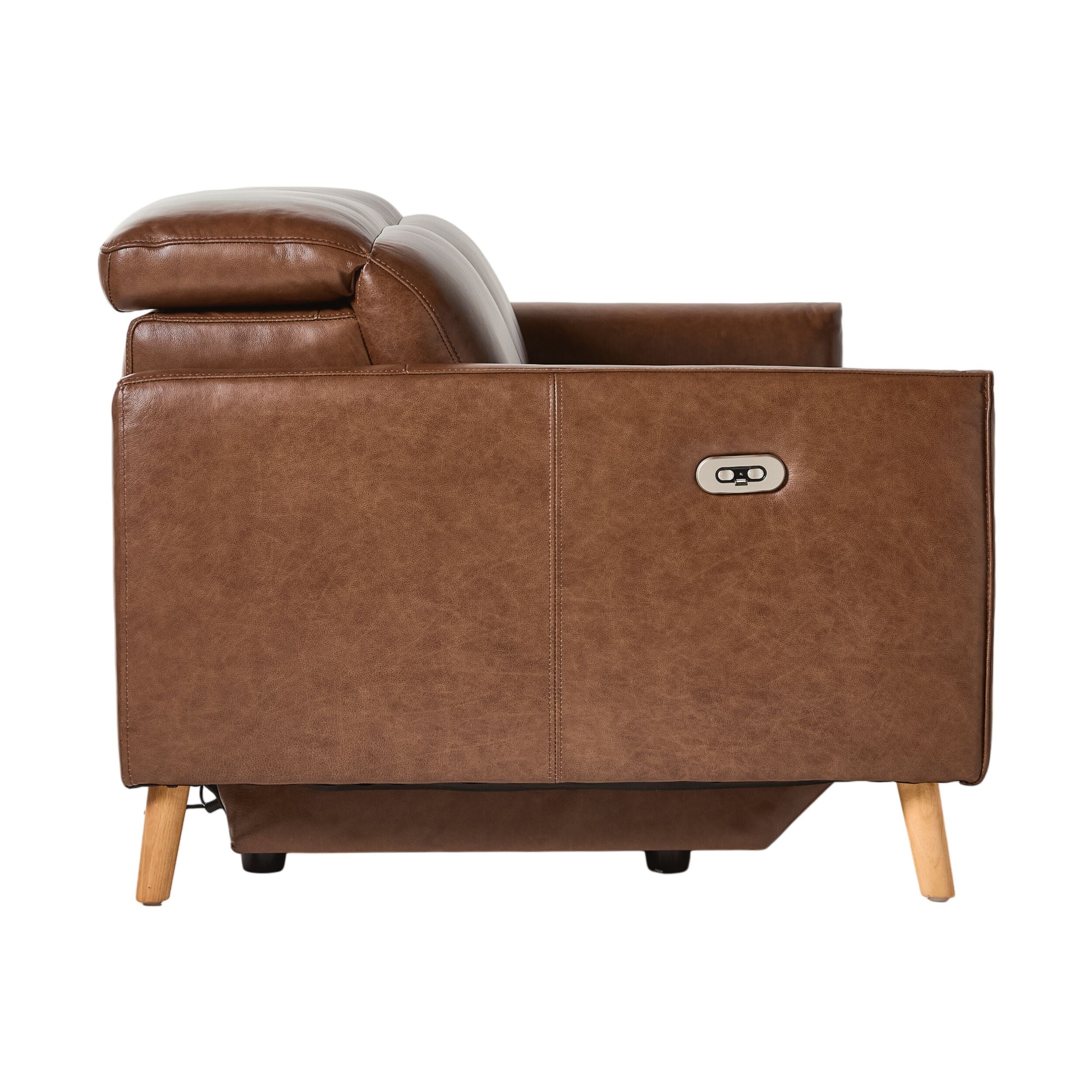 Dunaway 2 Seater Recliner Sofa Dakota Mocha