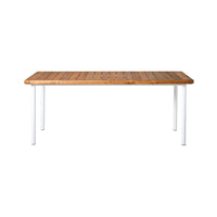 Ellie Outdoor Dining Table 200cm White