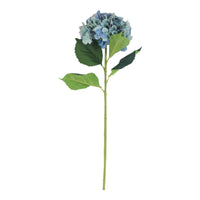 Floret Hydrangea Spray Blue 83cm