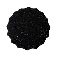 Lotus Black Stool 37x37x46cm