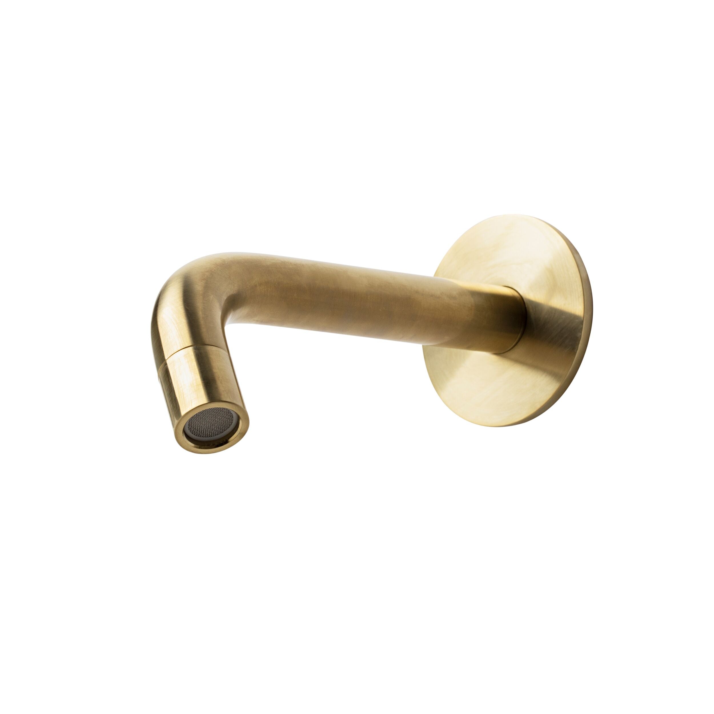 Malvern Wall Basin / Bath Mixer Set Brushed Brass