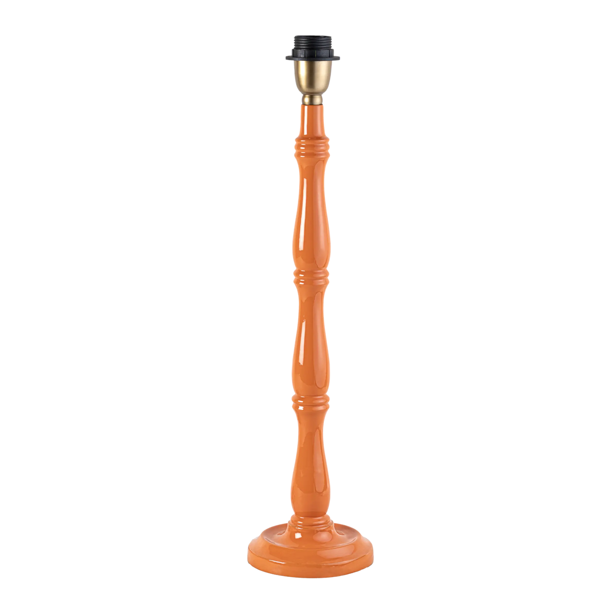 Windsor Wooden Table Burnt Orange Base Only 14x28cm