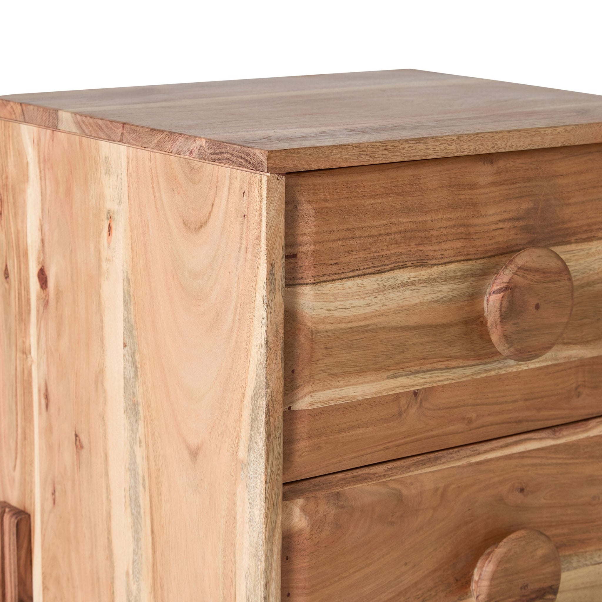 Fig 2 Drawer Bedside Table
