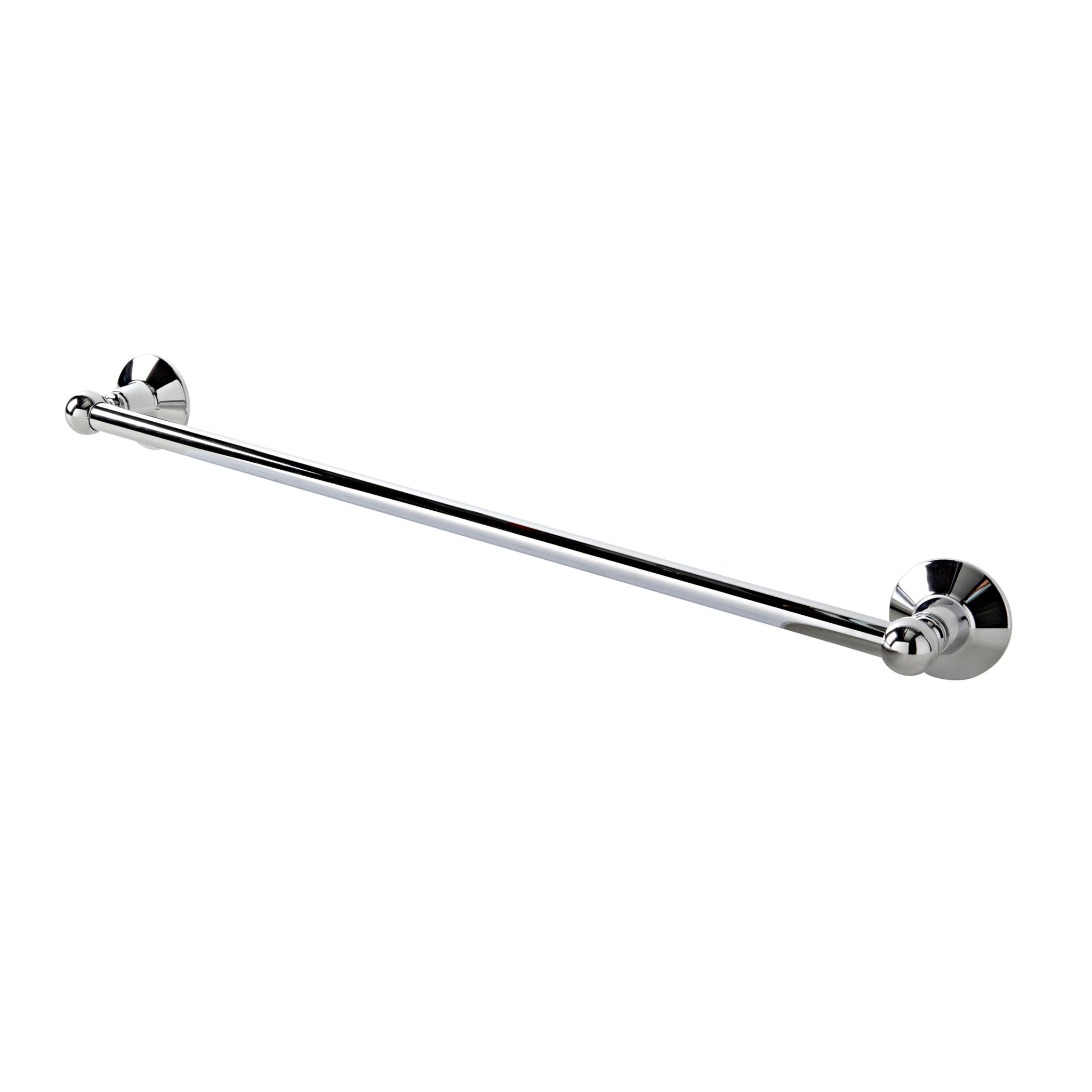 Oxford Single Towel Rail 600mm Chrome