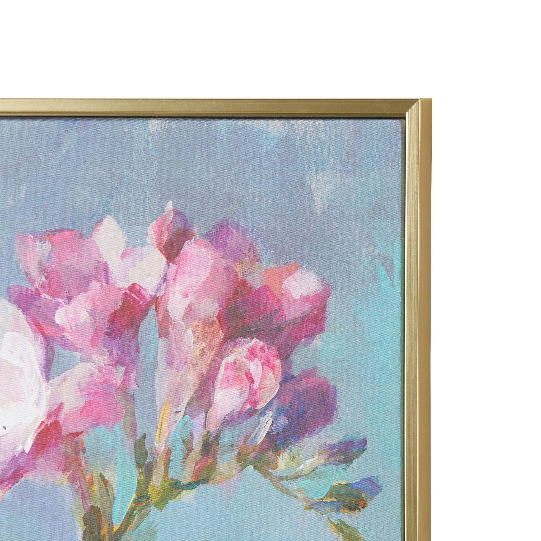Modern Freesia Framed Print 40x60cm