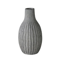 Ortiz Ribbed Ceramic Vase