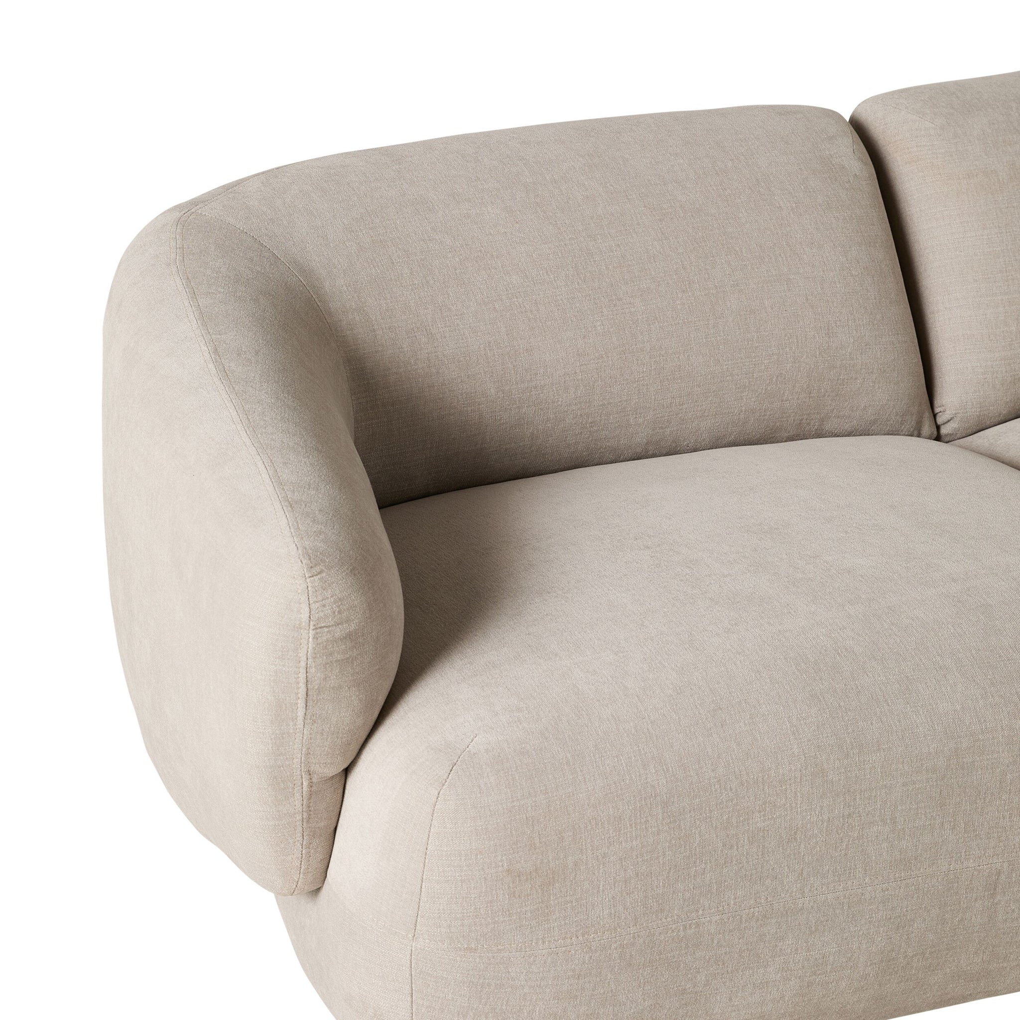 Como 2 Seater Sofa Pearl