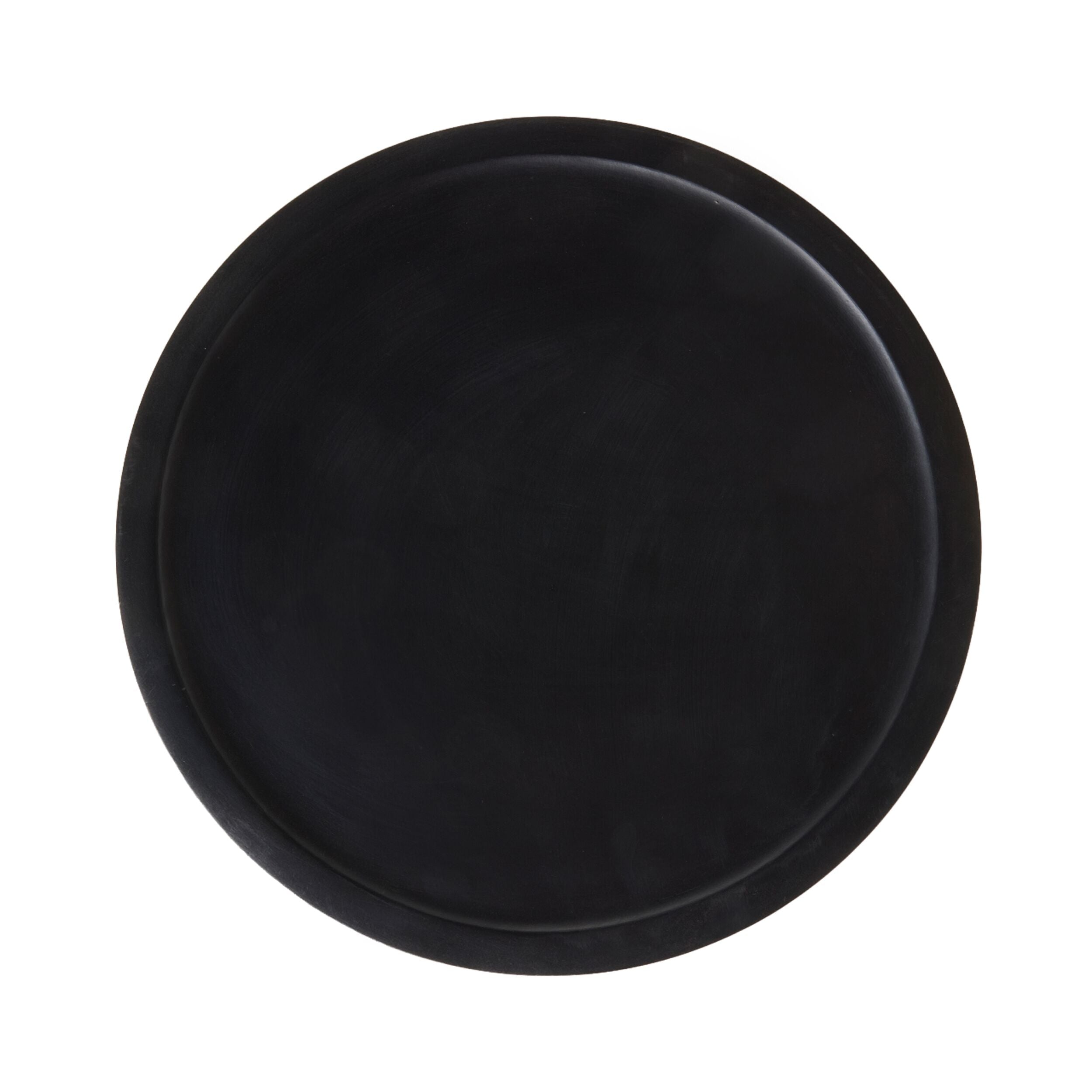 Jindi Round Side Table Black 38 x 51 x 38cm