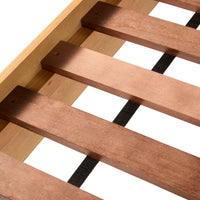 Avalon King Four Poster Bed Light Oak